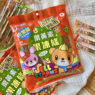 【達利國際】葉黃素果凍條-綜合水果口味 400g