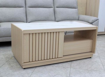 【歐風別館】沐蘭白橡色茶几【北歐風~基隆至台中免運費】