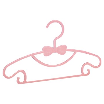 蝴蝶結兒童衣架 40入組  櫻花粉  1組