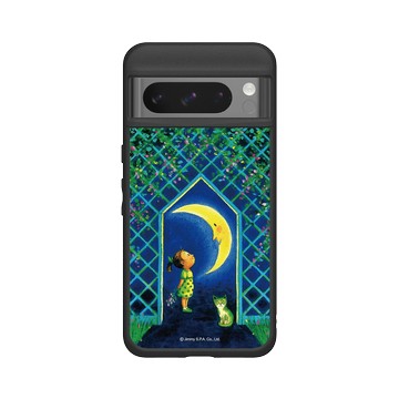 Pixel 8 Pro SolidSuit 黑 - 幾米 Jimmy Liao - 幸運遇見你-遇見月亮