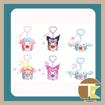 【115.6月預購】Sanrio-心之所趨系列掛飾 靈動創想 [單抽/盲盒] 如需中盒請下6倍數 一中盒6入 愛蛋客