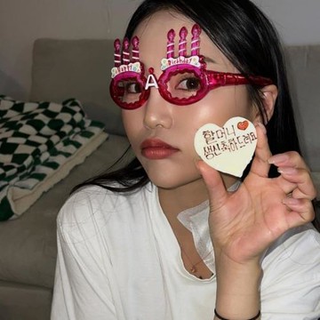 led發光眼鏡 生日派對日用品 發光蠟燭拍照道具 節日裝扮生日禮物