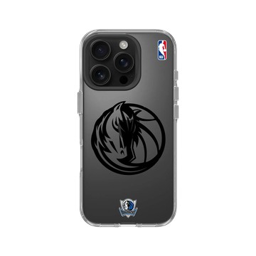 iPhone 16 Pro Clear 透明 - NBA - B&W-達拉斯獨行俠 Dallas Mavericks B&W