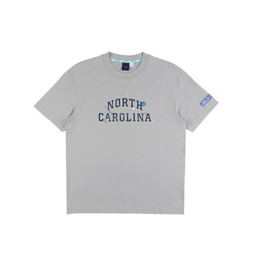 NCAA 男女 微落肩涼感北卡印花上衣 7425100711