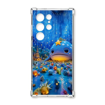 S22 系列殼 TRON 三星 S22 Ultra 奇幻大鯨魚 四角防摔殼 手機殼