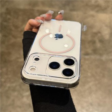 適用蘋果17promax手機殼新款iPhone17Pro輕薄透明16plus鏡頭全包Air防摔15簡約女14磁吸男13硬殼12/11保護套C