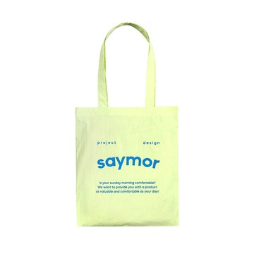 色彩托特包_螢光黃