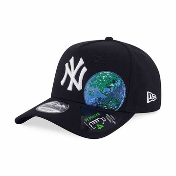 NEW ERA 男女 9FORTY AF 卡車帽  MLB EARTH DAY 紐約洋基 黑 NE14499929