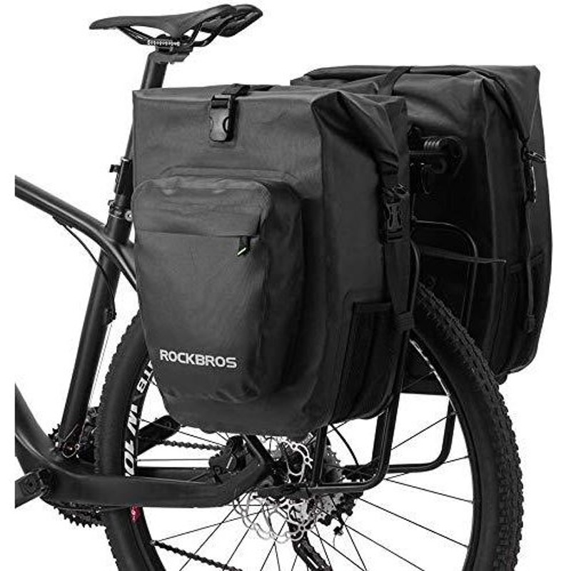 ROCKBROSパニアバッグ 自転車 サイドバッグ ツーリングバッグ キャリアバッグ 防水 大容量27L（1個あたり）多機能 通販  LINEポイント最大0.5%GET | LINEショッピング