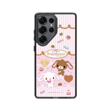 Galaxy S25 Ultra Clear 酷墨灰 - 三麗鷗-蜜糖邦尼 Sugarbunnies - 烘焙時間