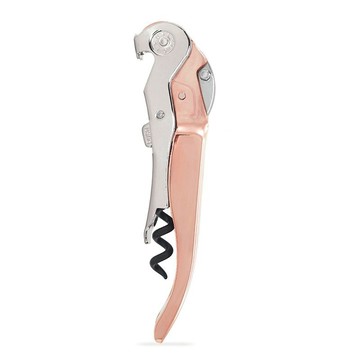 Pulltex 西班牙ClickCut縮回式兩段開瓶器-玫瑰金