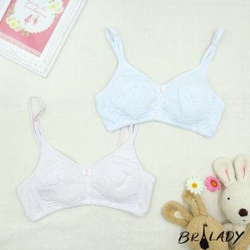 波蕾妮｜台灣製 棉質學生內衣 發育內衣 成長型34-38【M1228】無鋼圈 薄杯 棉杯 吸濕排汗 11