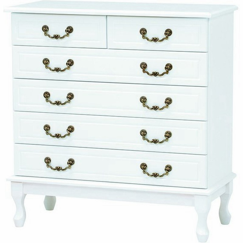 チェスト アンティーク レトロ ナチュラルテイスト ホワイト 白家具 タンス 引き出し コンパクト 猫脚 かわいい 天然木 完成品 幅80 奥行35 高さ 5cm 通販 Lineポイント最大0 5 Get Lineショッピング