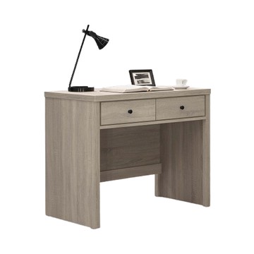 【MUNA 家居】米奇淺灰色3尺書桌