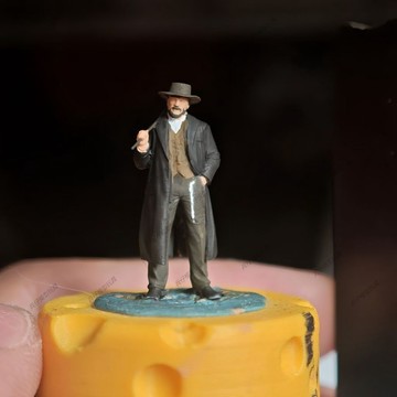 【台灣出貨】✨免運 微縮模型 微縮人偶 1:64人偶高約2.8釐米/diy手塗樹脂模型/僅人偶/靜態模型/老湯