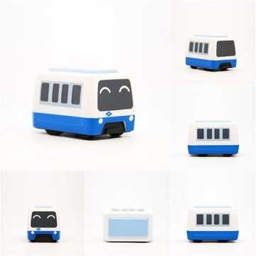 台北捷運木柵線 VAL256型中運量 鐵支路迴力小火車 迴力車 火車玩具 壓克力盒裝 QV013 TR台灣鐵道