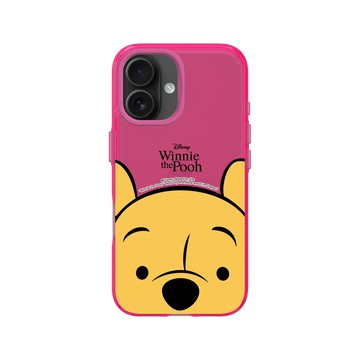 iPhone 16 Clear 粉漾桃 - 迪士尼-小熊維尼 Disney Winnie The Pooh - 罐中一探