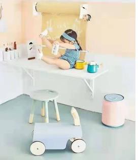 年影樓展會實木小車板車兒童攝影道具 工廠直銷兒童影樓