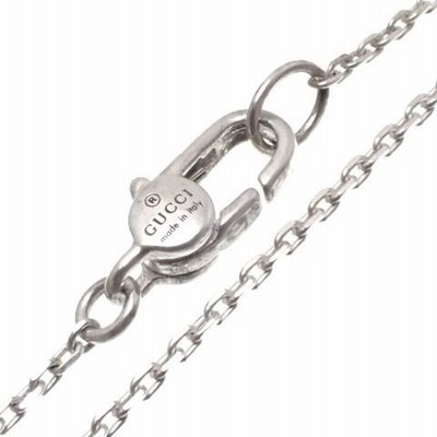 GUCCI グッチ　フレンチブルドッグ　ネックレス　シルバー925 イタリア製 GUCCI(グッチ) グッチョリ フレンチブルドッグ ペンダント
