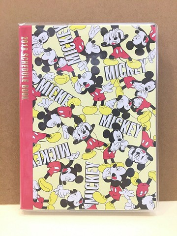 【震撼精品百貨】2018年曆 米老鼠Micky Mouse 2018 年曆手冊(A6) 日+月記事本 震撼日式精品百貨