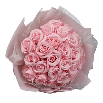 艾米購物 香皂花 33朵  淺粉色