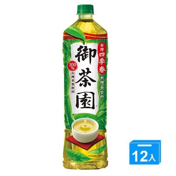 御茶園台灣四季春1250mlx12入/箱【愛買】