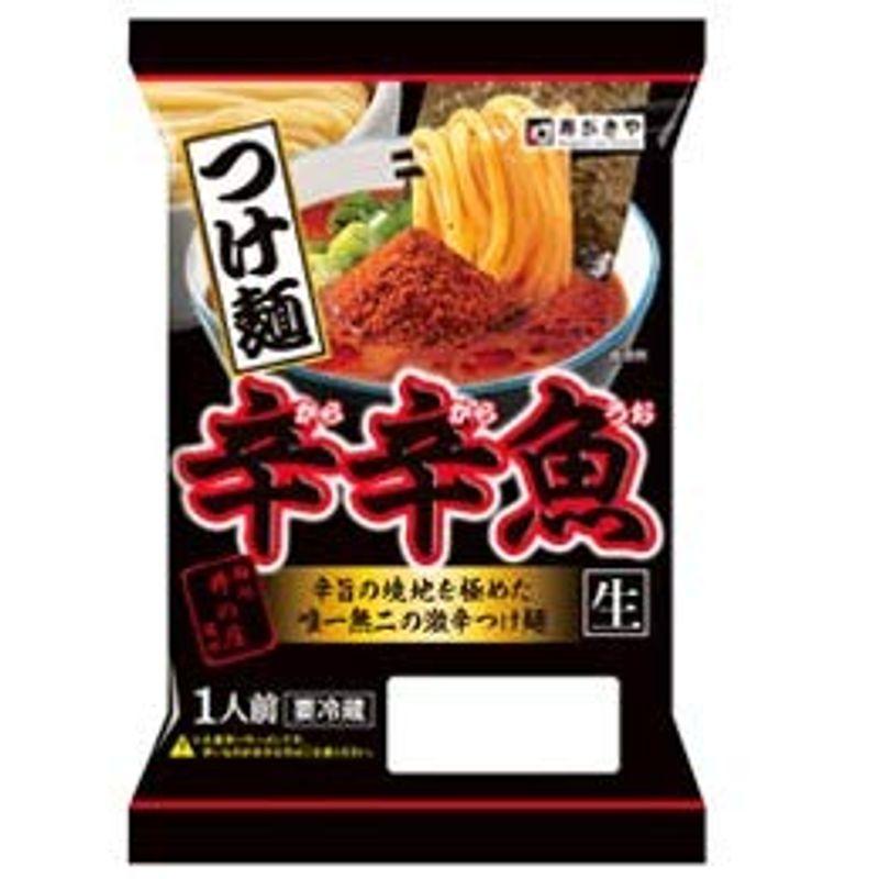 寿がきや 麺処井の庄監修 辛辛魚つけ麺１人前×６袋×2ケース（12食） 冷蔵食品