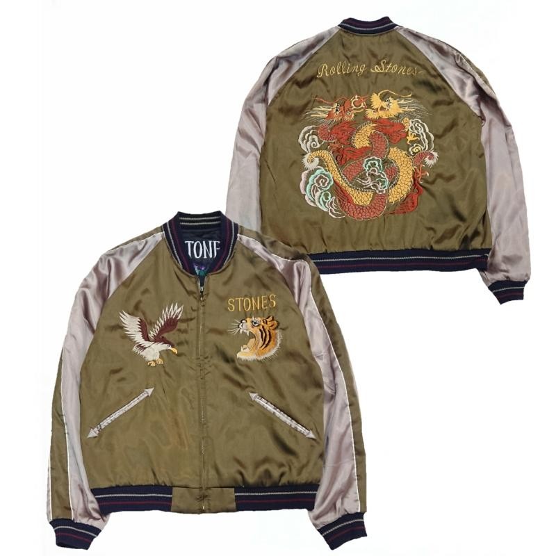 テーラー東洋 SOUVENIR JACKET ローリングストーンズ スカジャン-