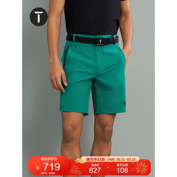 T/歐巡賽高爾夫男裝短褲新品夏季輕盈透氣運動褲彈力舒適男短褲
