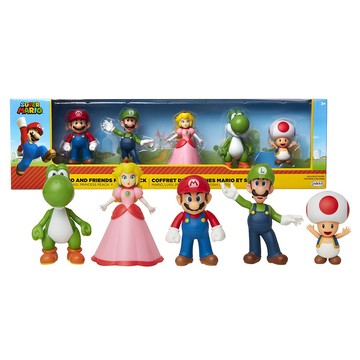 Jakks 任天堂2.5吋好友公仔5入 正版 振光玩具