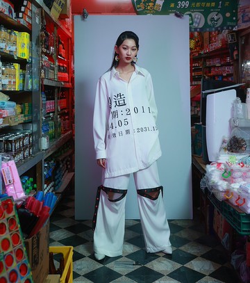 21AW INF 製造日期短版襯衫