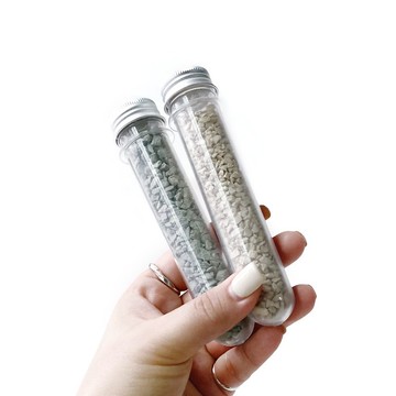 (現貨) 綠沸石/白沸石盆栽天然鋪面石40ml試管裝