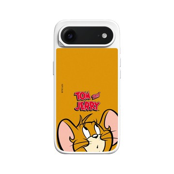 iPhone Air SolidX 白 - 湯姆貓與傑利鼠 Tom and Jerry - 大臉傑利鼠