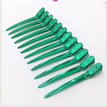 蝴蝶夾子理發店專用美發無痕平夾隔熱防燙水晶護理夾子