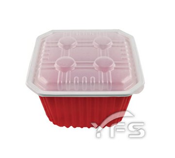 0805AB-PP深型微波盒(3000ml) (年菜盒/煲湯鍋/魚翅羹/佛跳牆/魚湯/雞湯/紅蟳米糕/海鮮)【裕發興包裝】SC1004