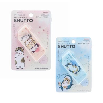 小禮堂 Mofusand 貓福珊迪 開箱拆信兩用刀