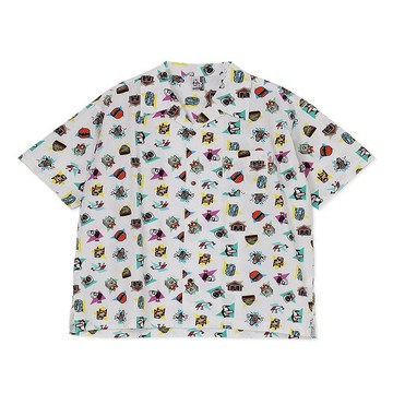 CHUMS KASEKICIDER  Chumloha Shirt短袖襯衫 白色-CH021237W001