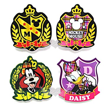 迪士尼米奇黛西高飛狗造型夾子4入超便利小物 308663【卡通小物】