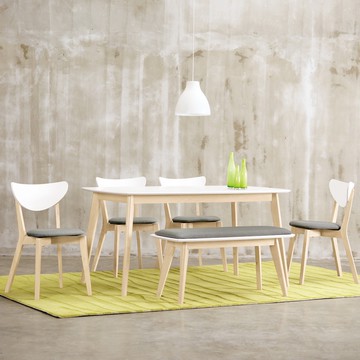 【H&D東稻家居】4尺餐桌椅組(TCM-01940)