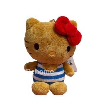 Sanrio 【KITTY海洋焦糖】絨毛吊飾