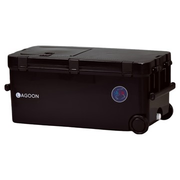 SHInWA 伸和 日本製 LAGOON 硬式冰箱  黑色  45L