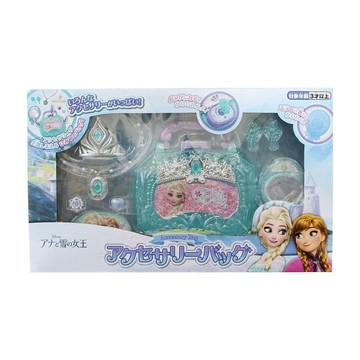 FROZEN 珠寶梳妝提盒組  冰雪奇緣 藍色  1組