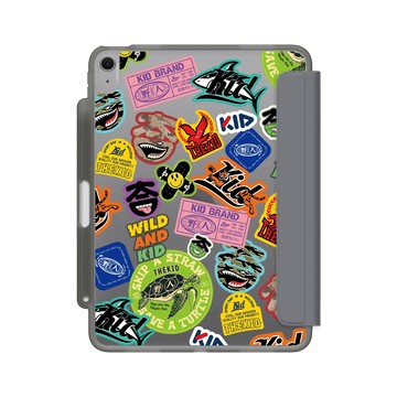 11 吋 iPad Air (M2) iPad Case 極致灰 - KID - KID旅行箱上的貼紙