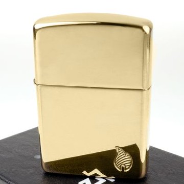 【ZIPPO】美系~ARMOR裝甲-黃銅拋光鏡面-火焰圖案深刻 NO.46397