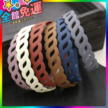 🌸台灣出貨🌸 2025新款髮箍女成人百搭帶齒防滑髮卡頭箍頭飾女爆款韓版拉直不斷 🥇滿額免運🥇X370-11-A