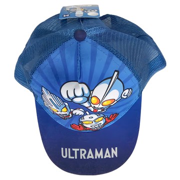 ONEDER 旺達棉品 童帽 超人力霸王 網帽 尺寸可調節  超人力霸王 藍色  M(頭圍50-54cm)  1個
