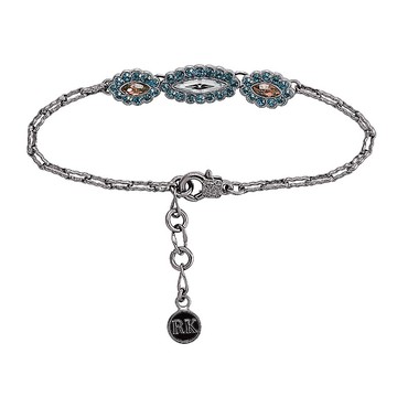 維多利亞手鍊系列 ~ 墨藍 +紫丁香