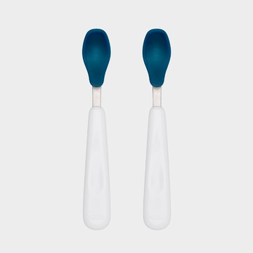 OXO tot 矽膠湯匙組-海軍藍