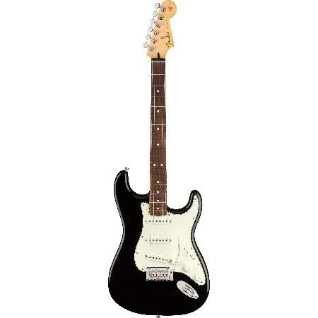 Fender Player Stratocaster(R) Black Bundle w Premium Tweed Case, Cable, Tuner, Strap, Strings, Picks, and Austin Bazaar Guitar Essentials DVD