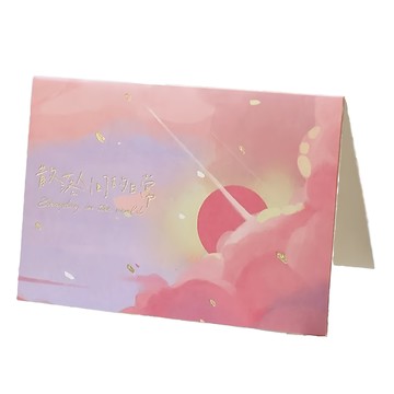 CARD LOVER 信的戀人 萬用卡 尋夢幻境 15 x 10.5cm  粉霞  3個